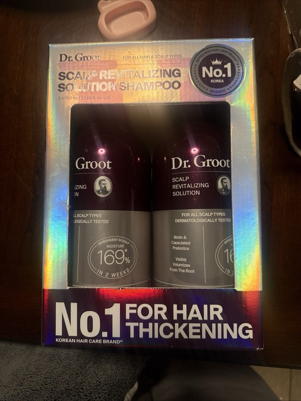 Dr. Groot Scalp Revitalizing Shampoo Set 2x700ml/23.66 oz.